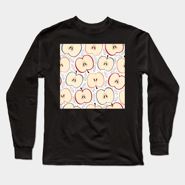 Apple paradise Long Sleeve T-Shirt by Lozovytska